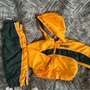 Packers Yellow and Green Tracksuit